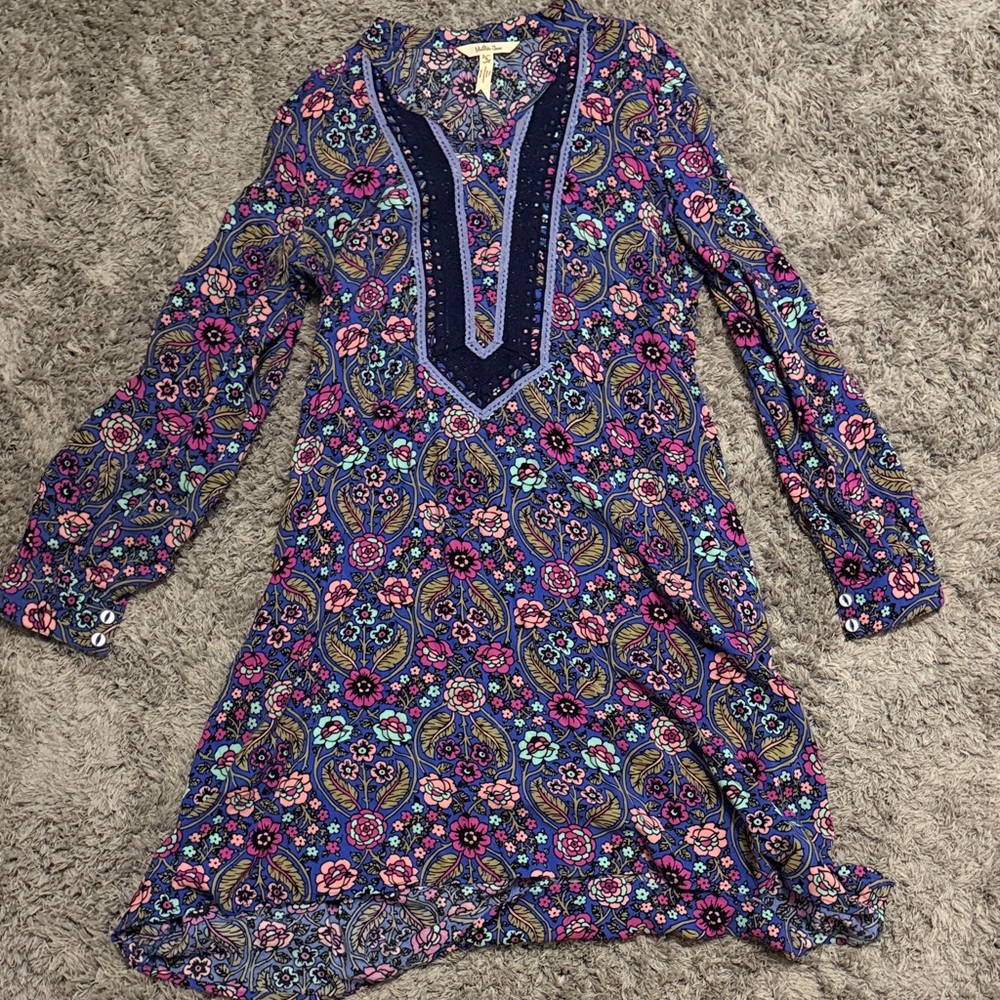 Matilda Jane Floral Paisley Long Sleeve Dress